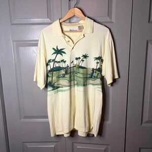 Vintage golf polo  Size L 22x28 preppy golf sportswear